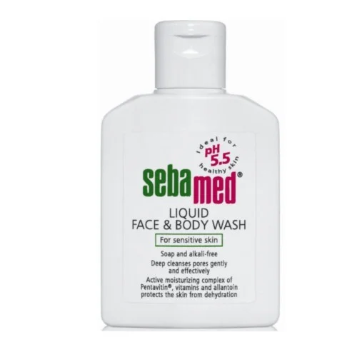 Sensitive skin face & body wash