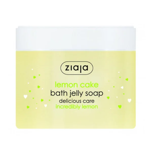 Lemon cake bath jelly soap