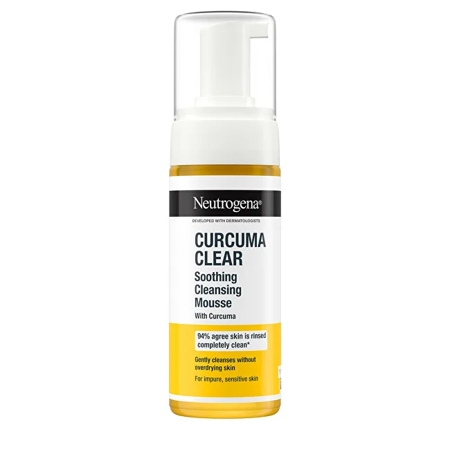 Neutrogena Curcuma Clear Cleansing Mousse Attīrošas