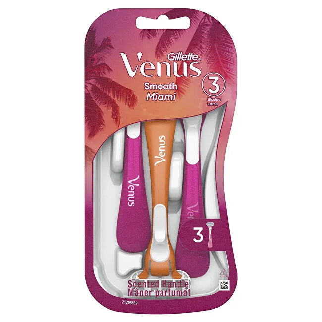 Gillette Venus Smooth Miami (3 pcs)