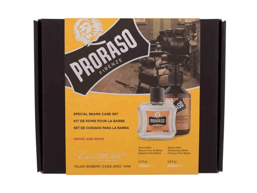 Wood & spice special beard care set