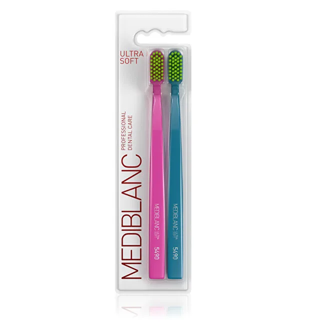 MEDIBLANC Ultra Soft Pink/Blue - toothbrush