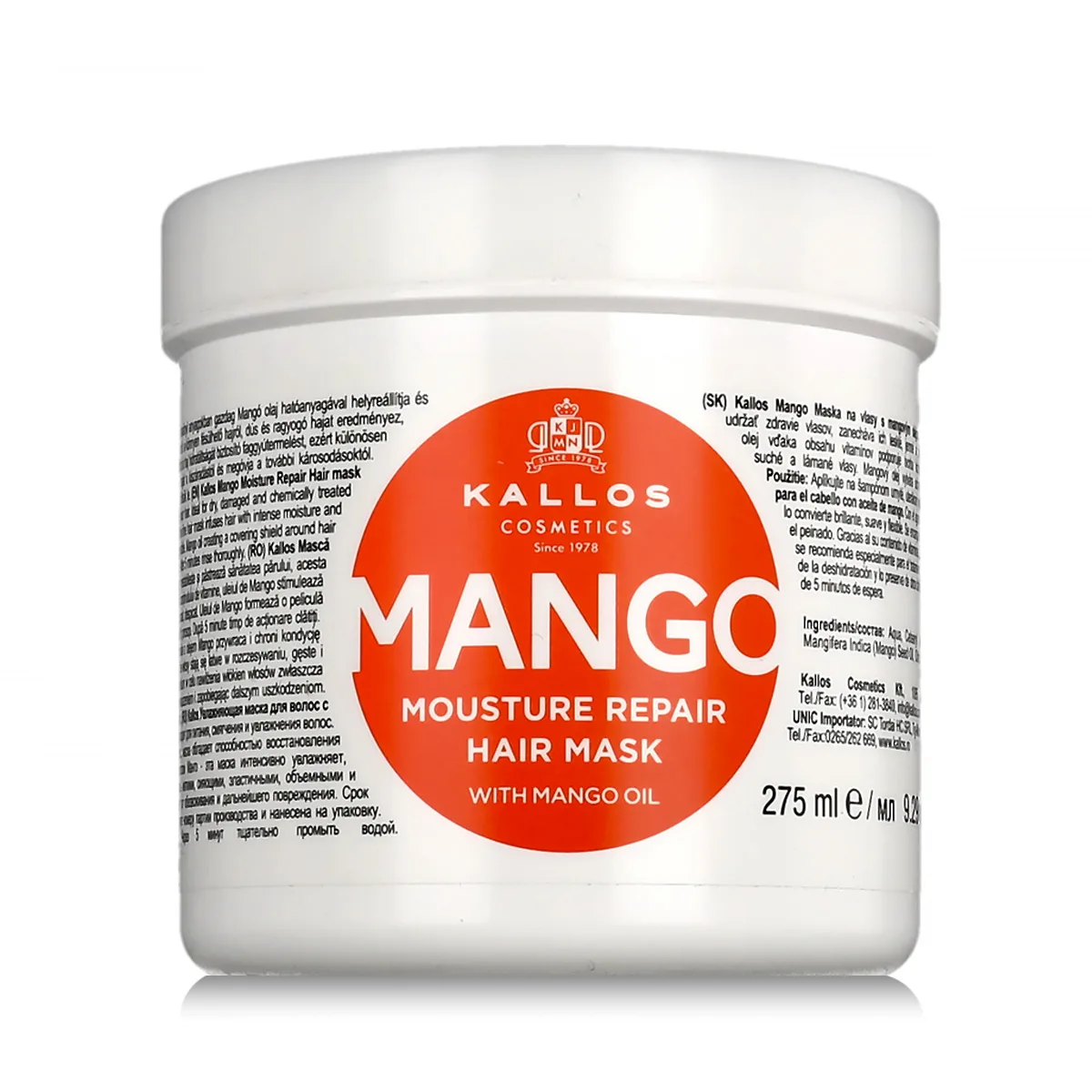 Kallos cosmetics Mango 275 ml