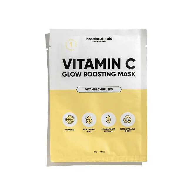 Breakout+aid Brightening mask with vitamin C