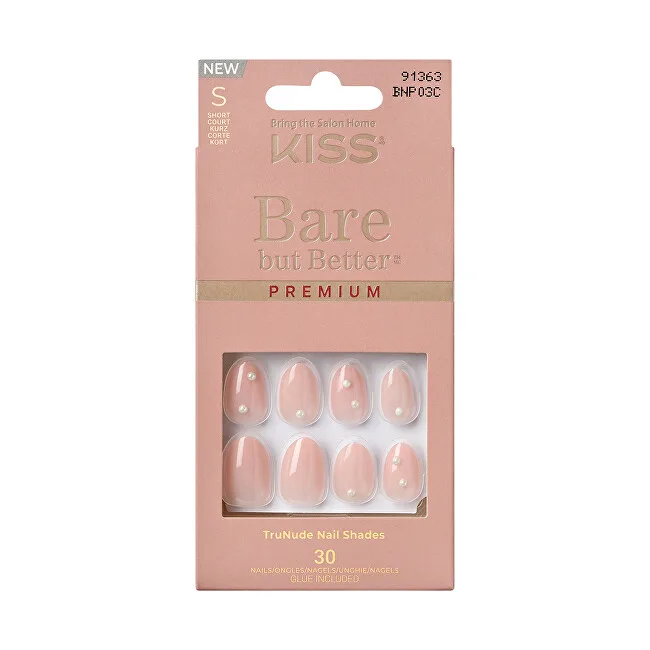 KISS Bare-But-Better Premium Nails - Slay