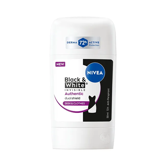 Nivea Solid antiperspirant B&W Authentic Anti-Perspirant