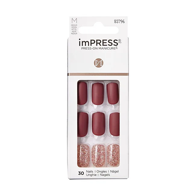 Kiss Self-adhesive nails imPRESS Hero 30