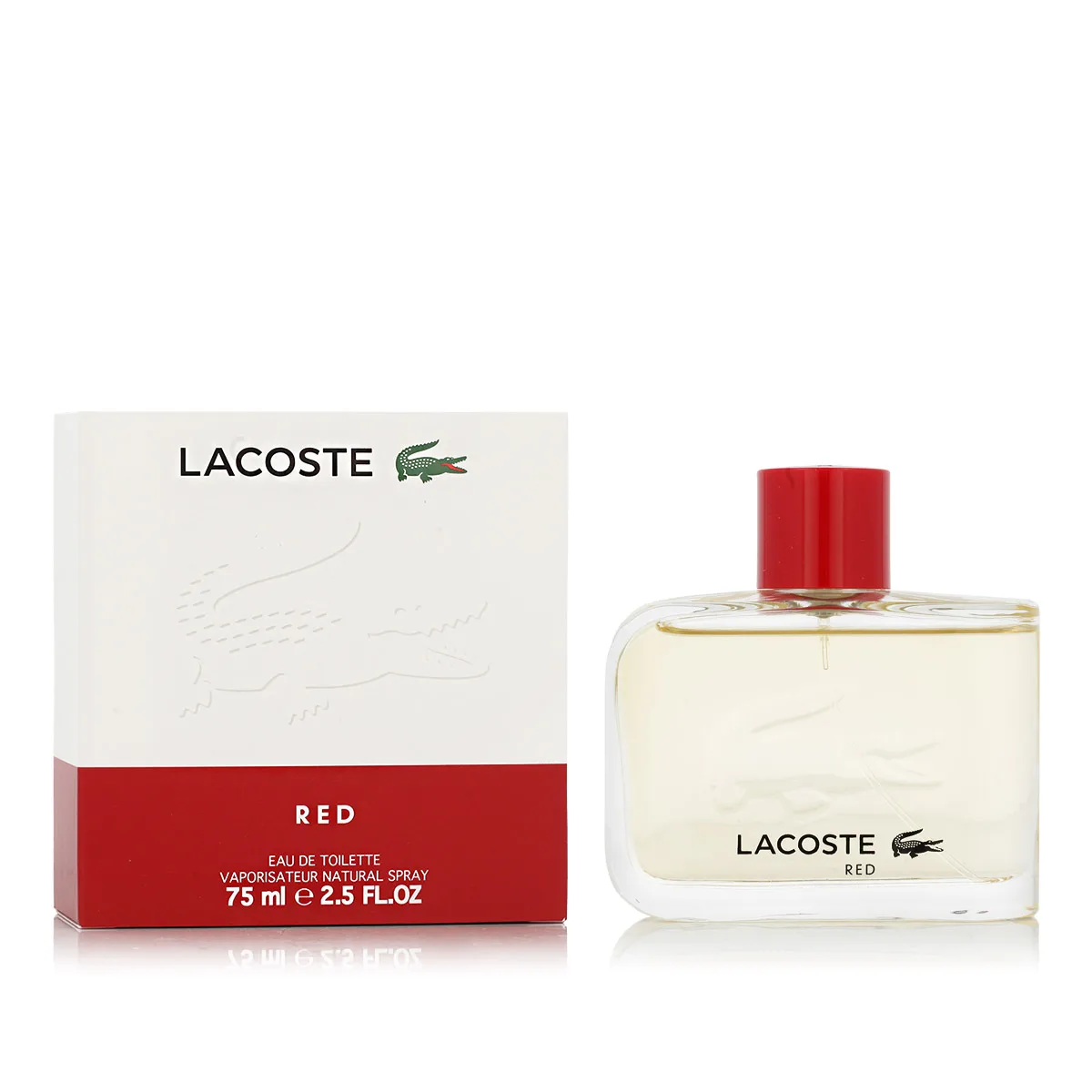 Lacoste Red Eau De Toilette 75