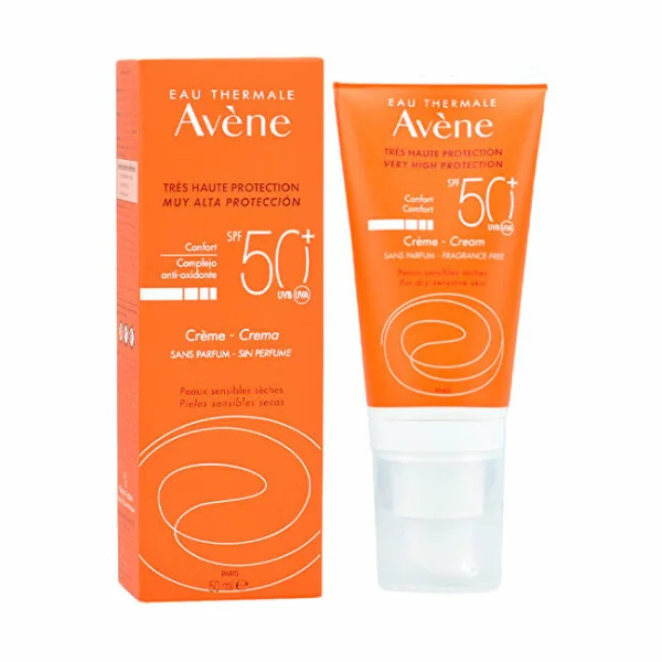 Sun cream invisible finish