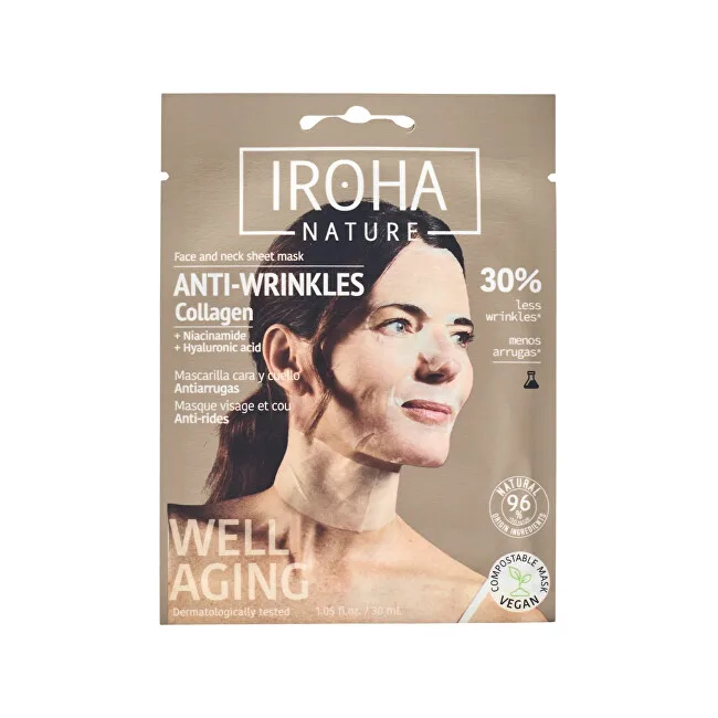 Iroha Cotton face & neck mask