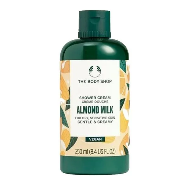 Almond milk shower cream