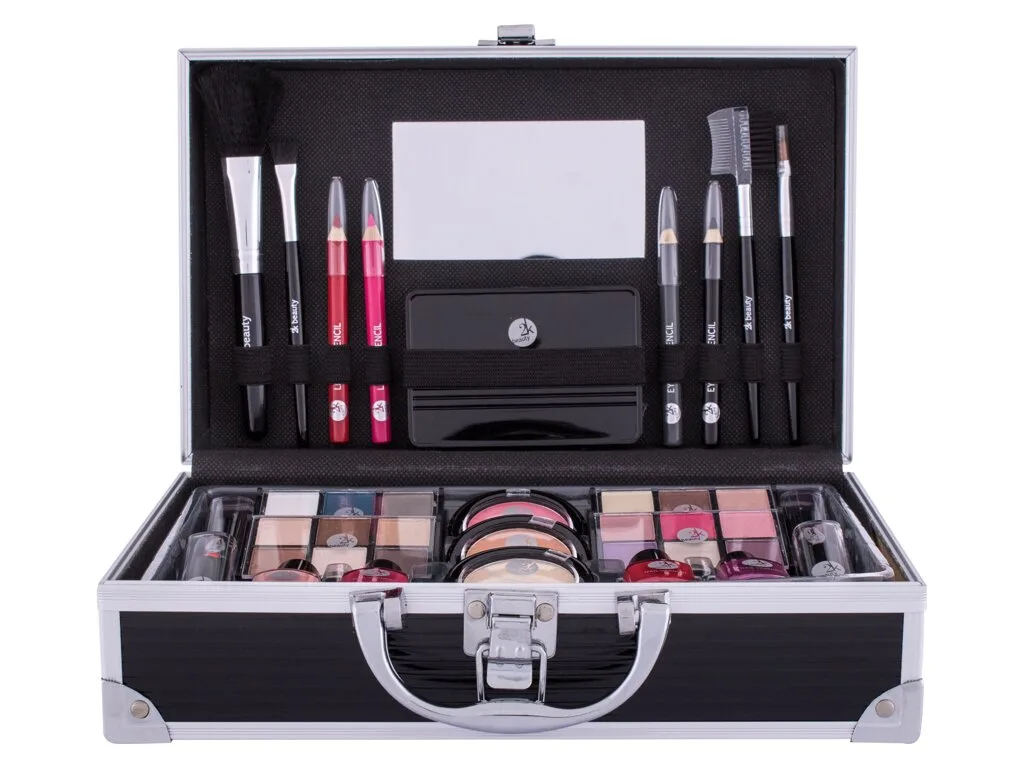 2K Fabulous Beauty Train Case Black