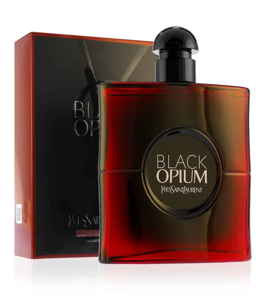 Black opium over red