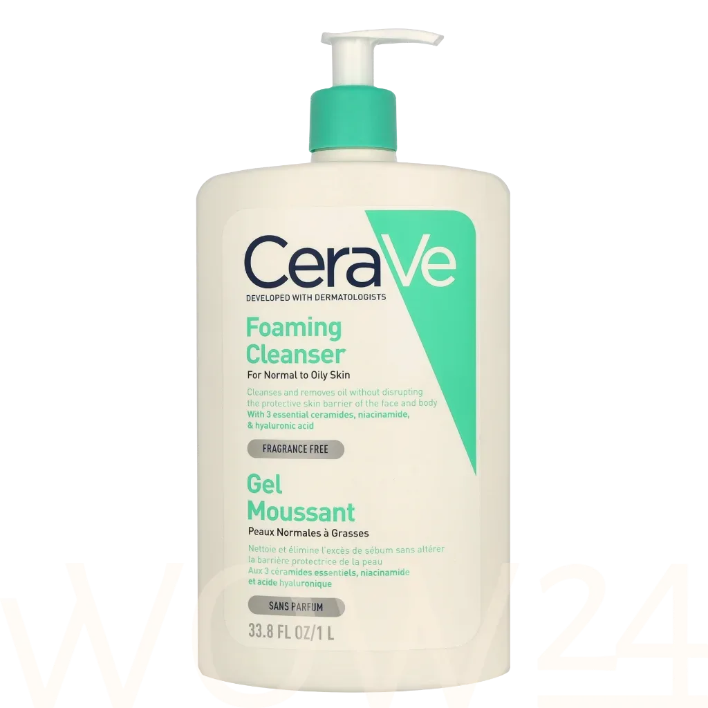 Cerave Facial Cleansers Foaming Cleanser Mazgāšanas