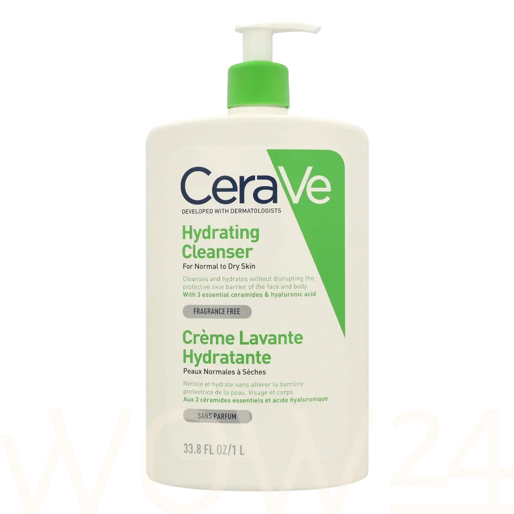 Cerave Facial Cleansers Hydrating Attīroša emulsija