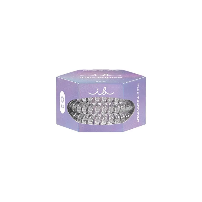 Invisibobble Slim Premium Crystal Clear -