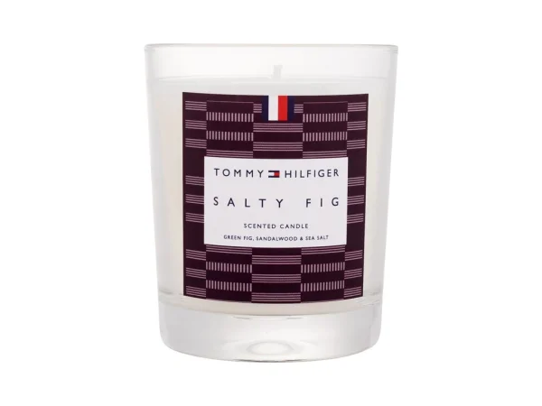 Scented candle salty fig