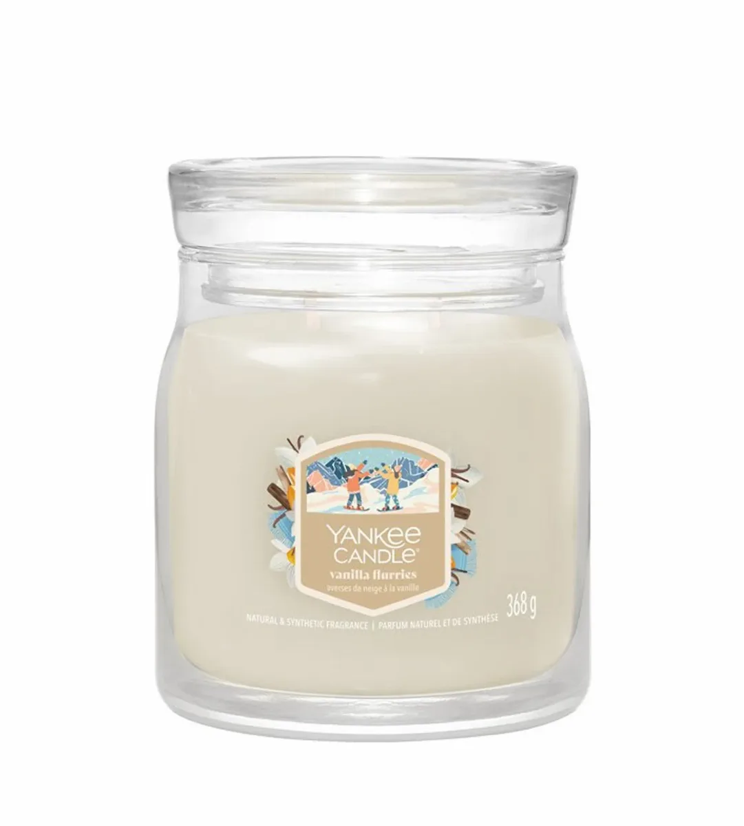 Yankee Candle Vanilla Flurries Aromātiskā svece