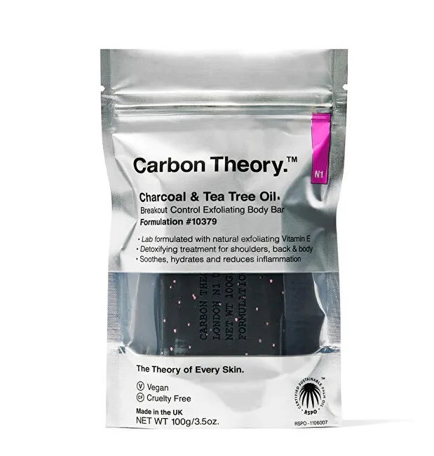Carbon Theory Exfoliating Body Soap Charcoal