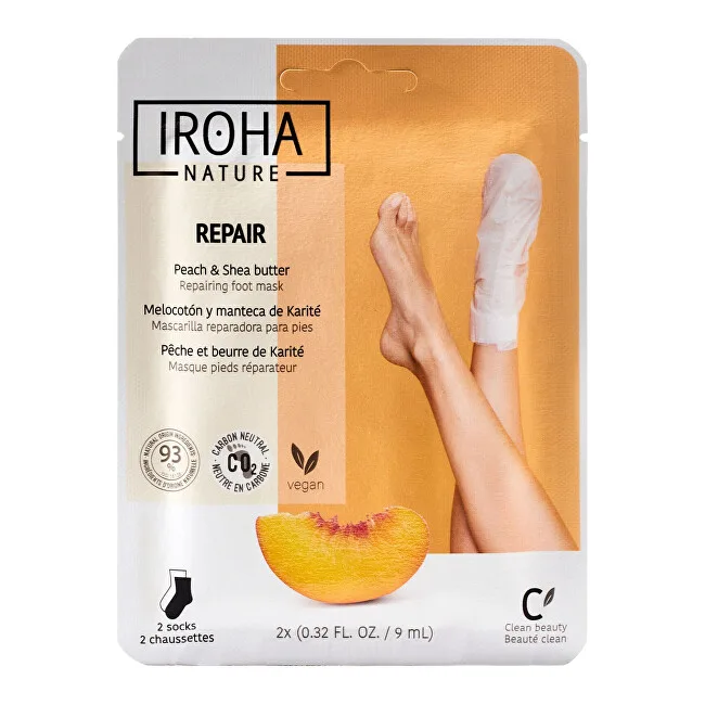 Iroha Regenerating foot mask Peach Foot