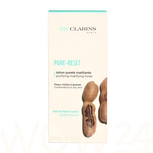 My clarins pure-reset purifying matifying toner