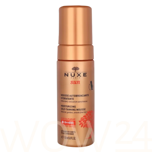 Sun moisturizing self-tanning mousse thumbnail 5