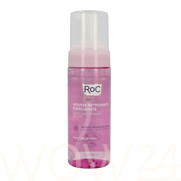 Energising cleansing mousse