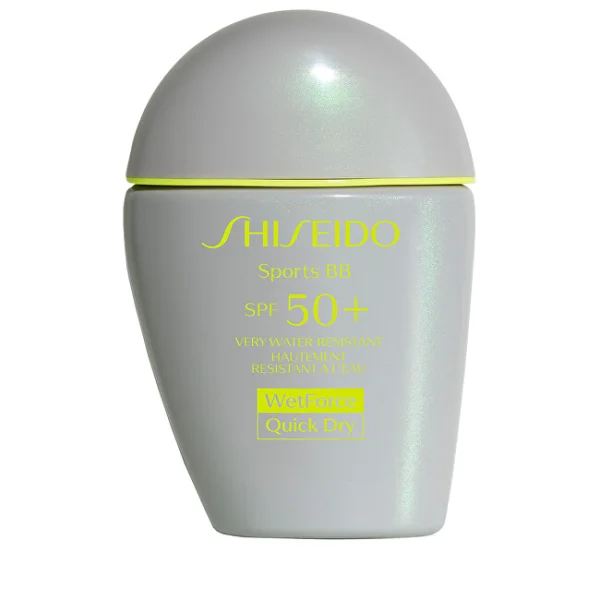 Sun sports bb spf50+ tanning fluid foundation medium dark