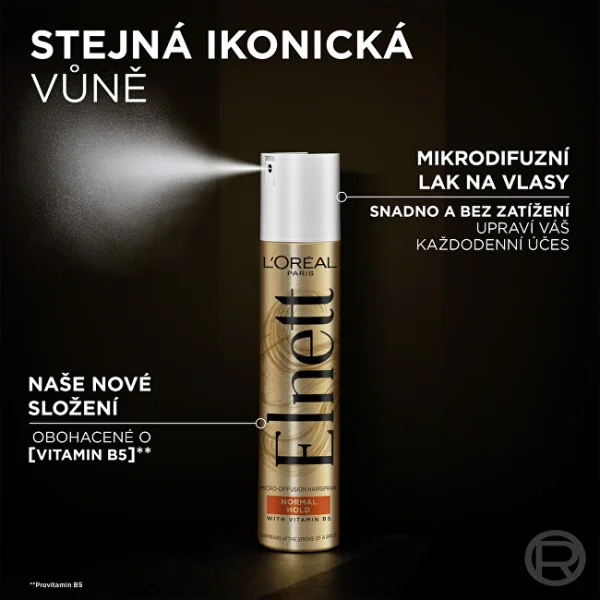 Elnett micro-diffusion hairspray fragrance free thumbnail 2