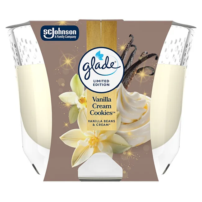 Glade Vanilla Cream Cookies scented candle