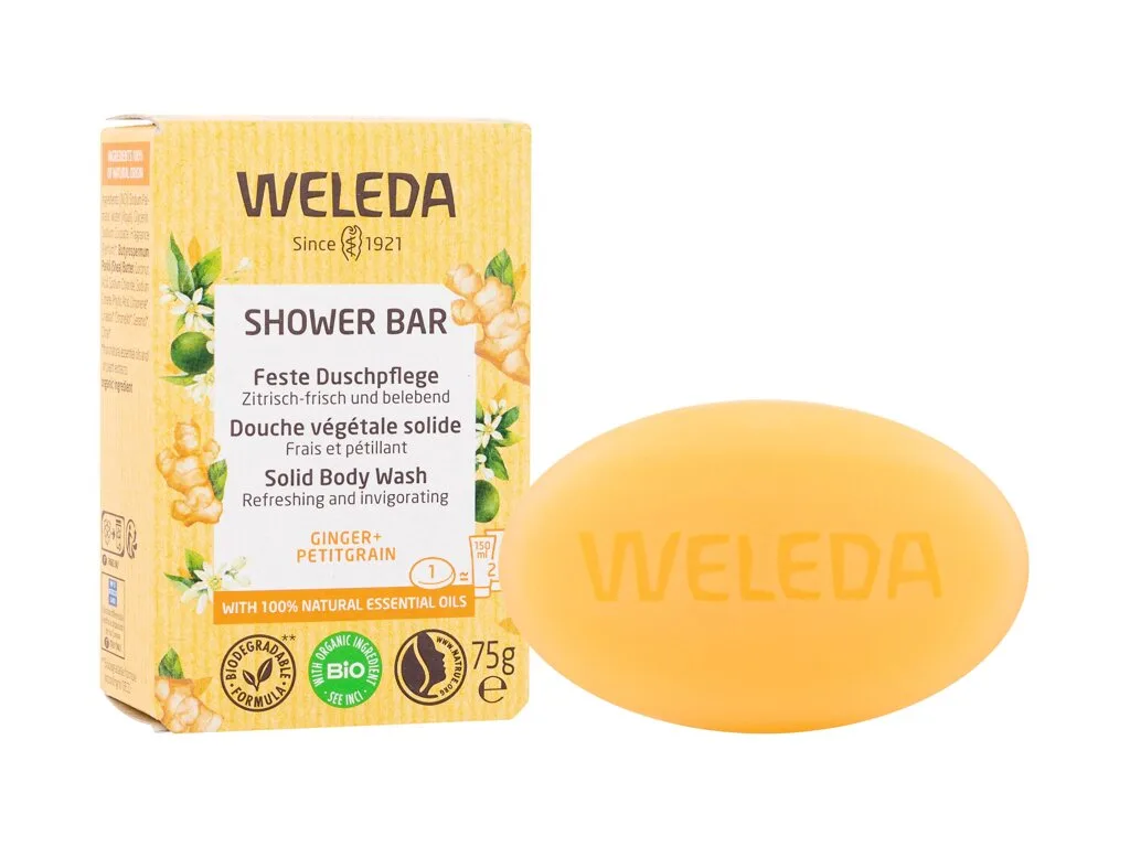 Weleda Shower Bar Ginger + Petitgrain
