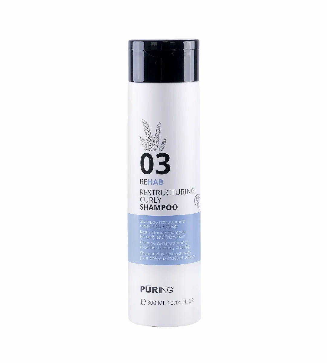 PÜRING 03 Rehab Restructuring Curly Shampoo