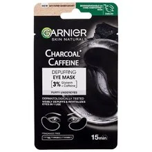 Skin naturals charcoal caffeine depuffing eye mask