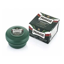 Green shaving soap in a jar thumbnail 3