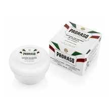 White shaving soap in a jar thumbnail 4