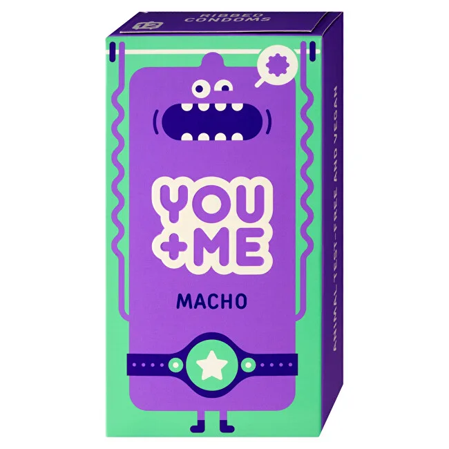 YOU+ME Macho Condoms - 12 ks