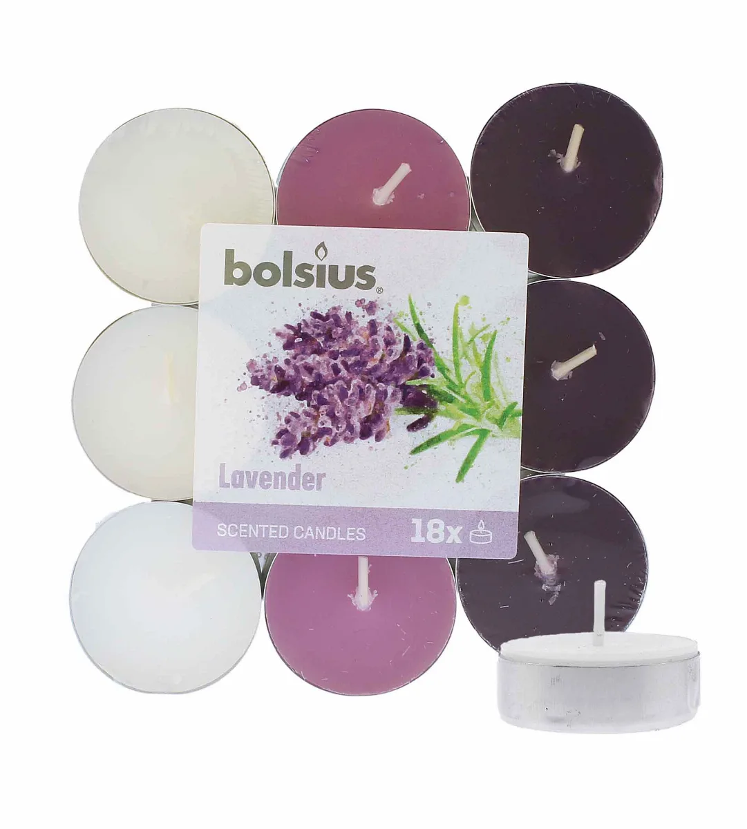 Bolsius tea candle 18 pcs Scented