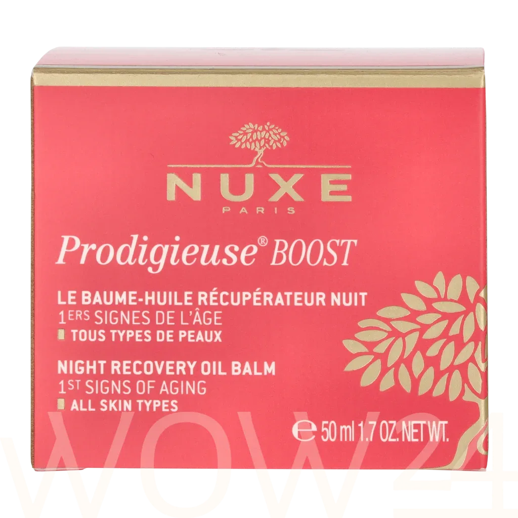 Nuxe night regenerating balm with a