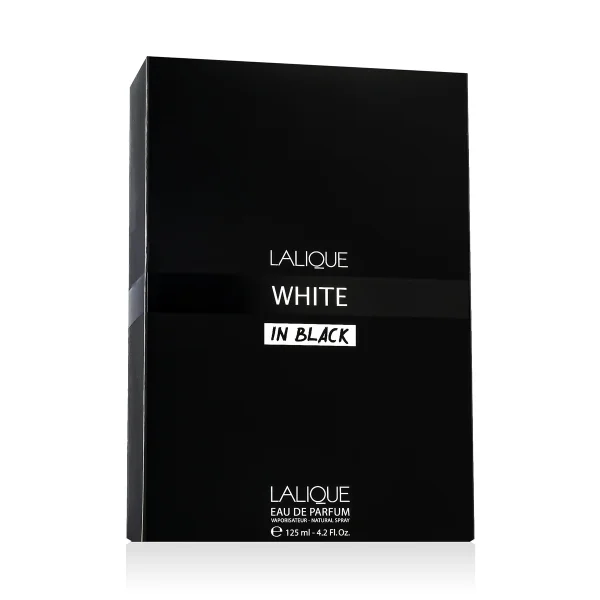 White in black