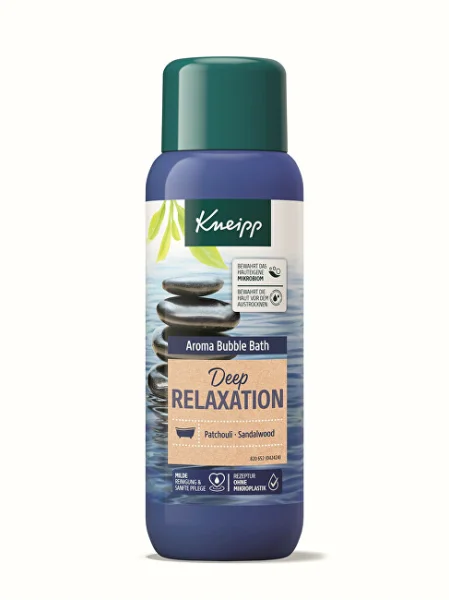 Deep relaxation bubble bath