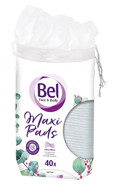Bel Oval makeup remover pads Maxi