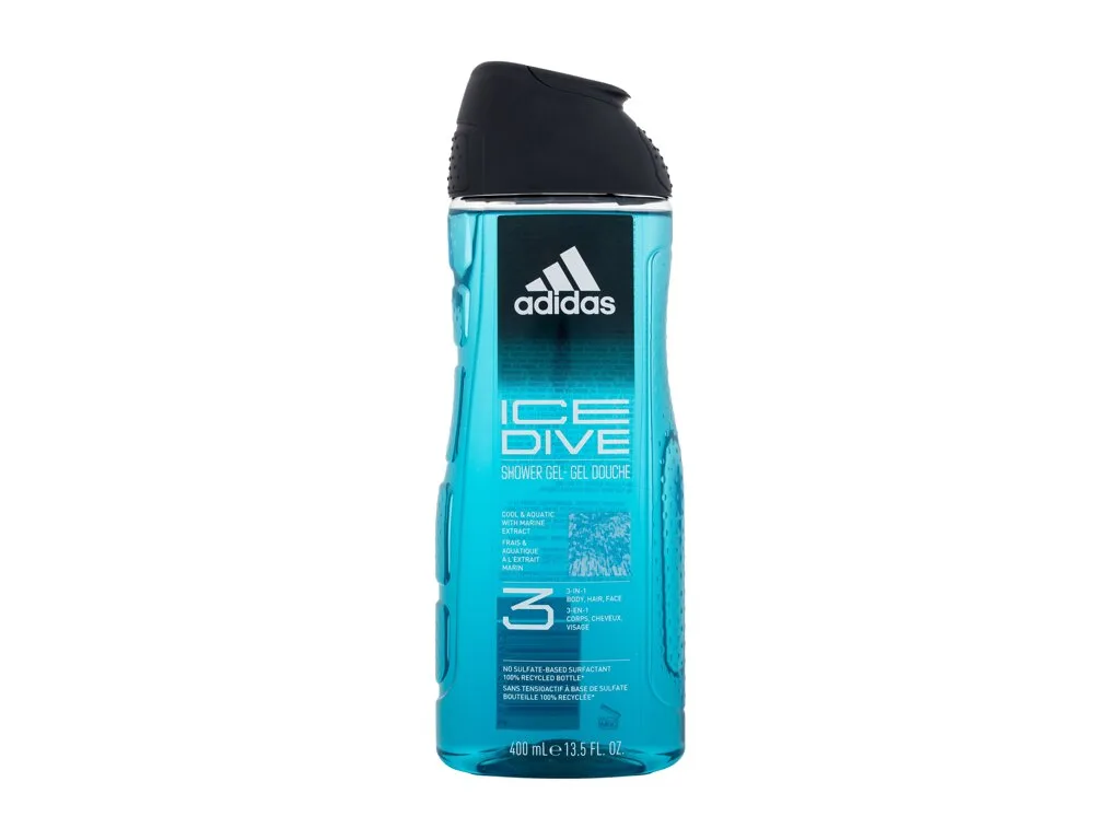 Adidas Ice Dive Shower Gel 3-In-1
