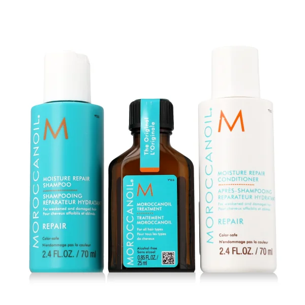 Hair moisture repair trio shampoo 70ml + conditioner 70ml + treatment thumbnail 2
