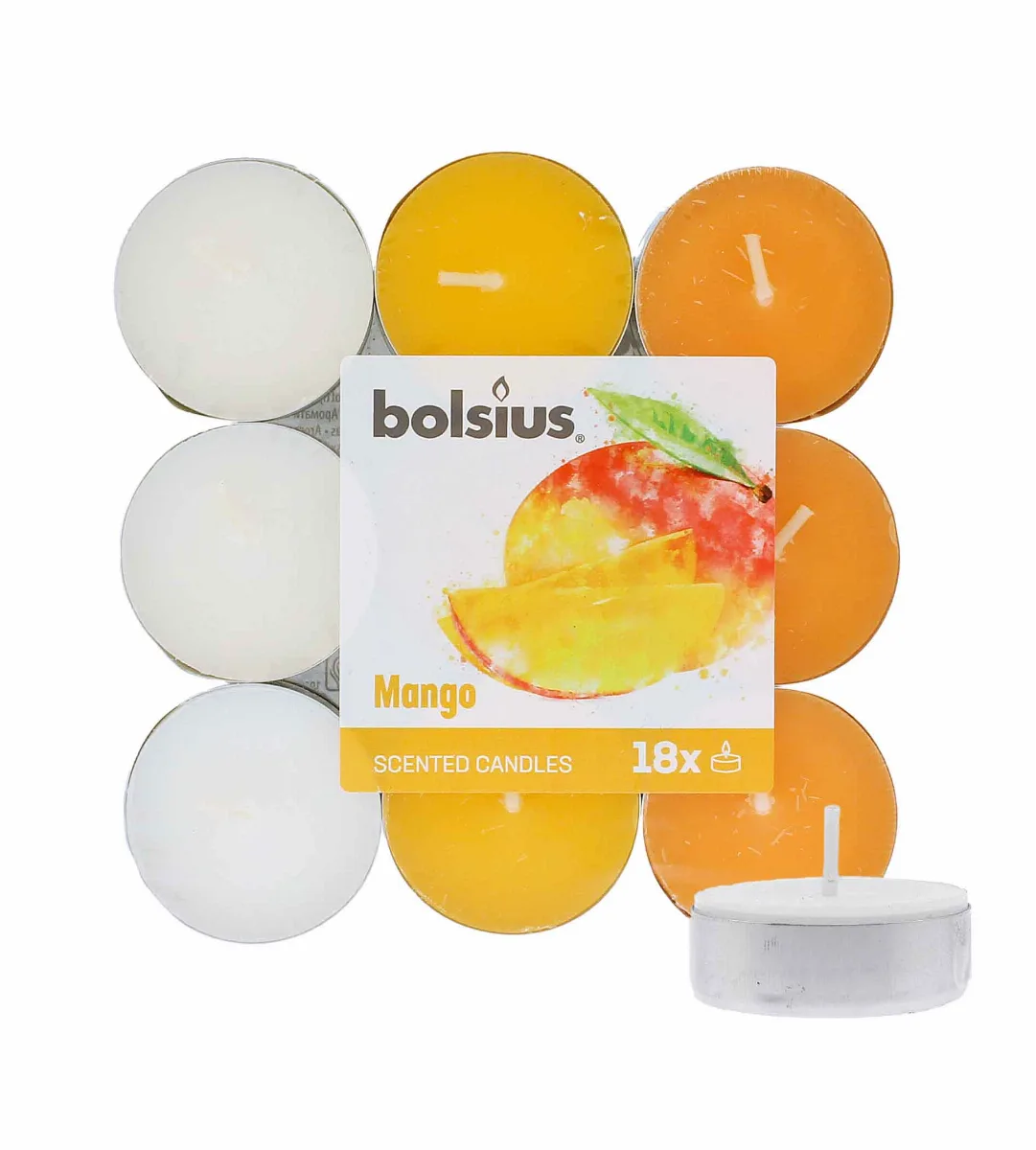 Bolsius tea candle 18 pcs Scented