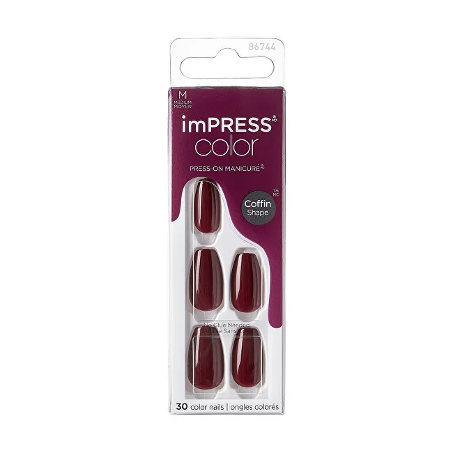 Kiss Self-adhesive nails imPRESS Color MC