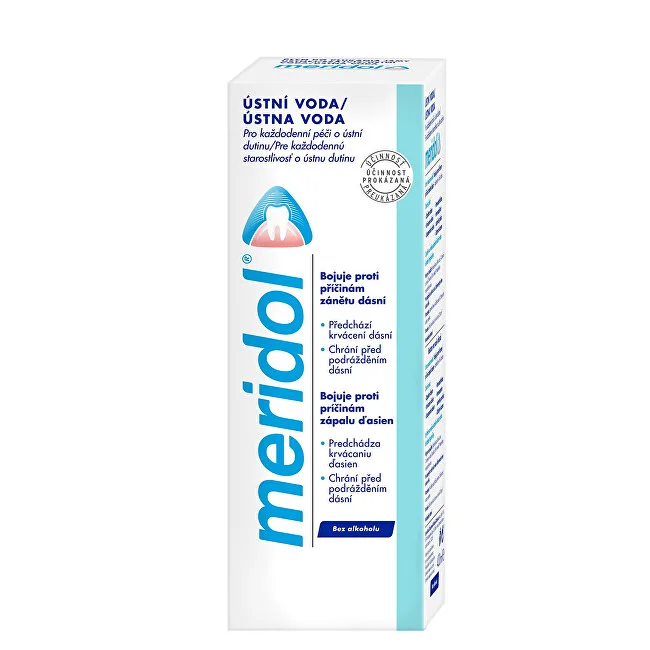 Meridol Mouthwash for healthy gums and