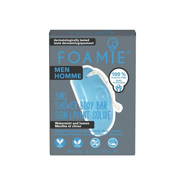 Foamie Men´s shower care for face