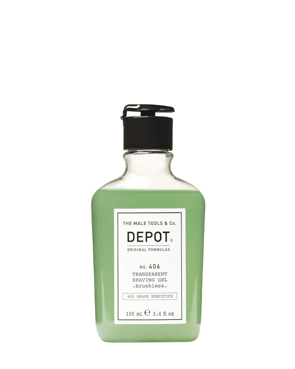 Depot No. 406 Transparent Shaving Gel