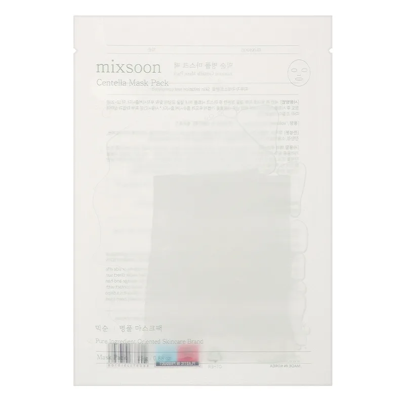 Mixsoon , Centella, Soothing, Sheet Mask, Face