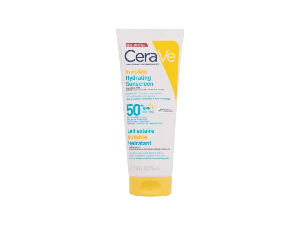 Cerave Invisible Hydrating Sunscreen Saules aizsarglosjons